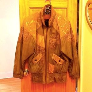 Women's leather jacket
